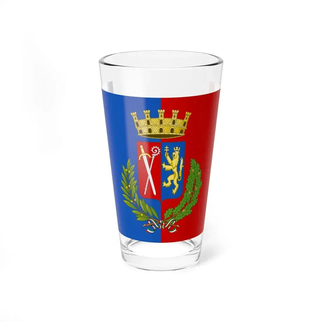 Cinisello Balsamo-Bandiera (Italy) Pint Glass 16oz 16oz - Go Mug Yourself