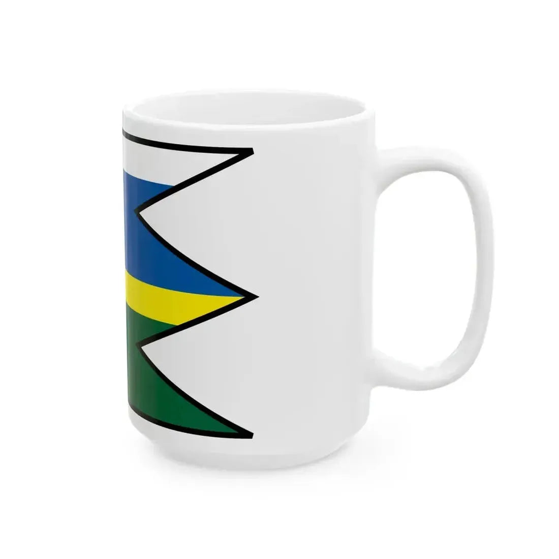 Circ Stara Lubovna Flag (Slovakia) White Coffee Mug - Go Mug Yourself