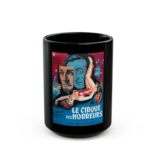 CIRCUS OF HORRORS (2) 1960 Movie Poster - Black Coffee Mug 15oz - Go Mug Yourself