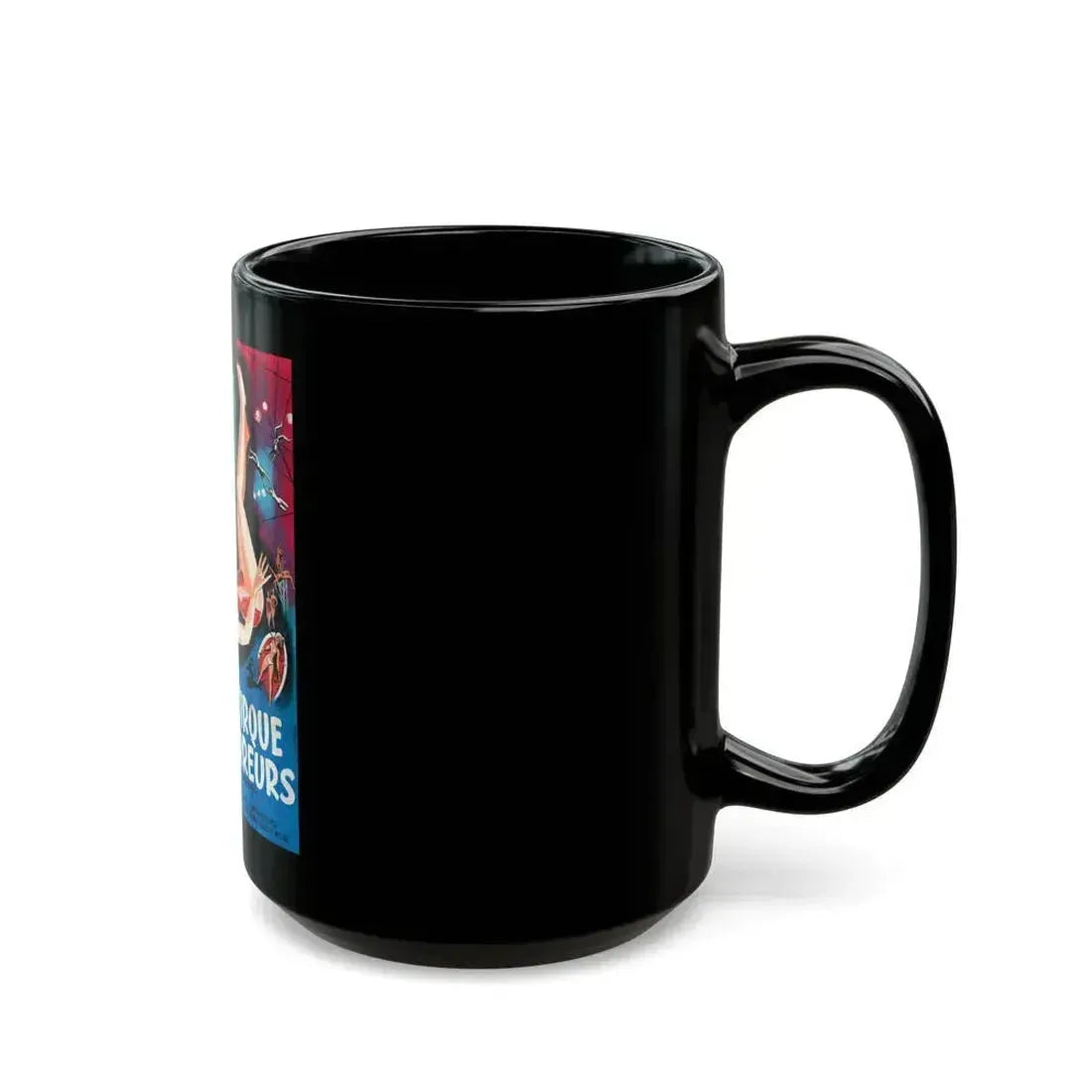 CIRCUS OF HORRORS (2) 1960 Movie Poster - Black Coffee Mug - Go Mug Yourself