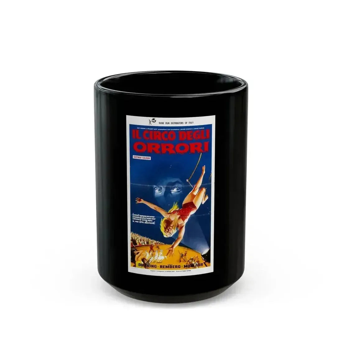 CIRCUS OF HORRORS (3) 1960 Movie Poster - Black Coffee Mug 15oz - Go Mug Yourself