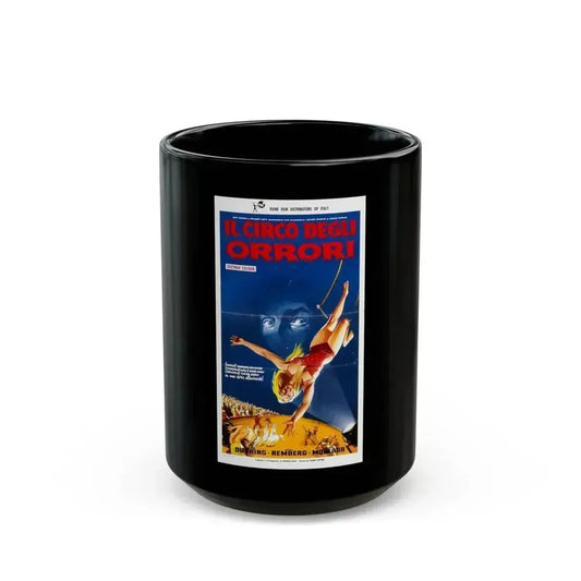 CIRCUS OF HORRORS (3) 1960 Movie Poster - Black Coffee Mug 15oz - Go Mug Yourself
