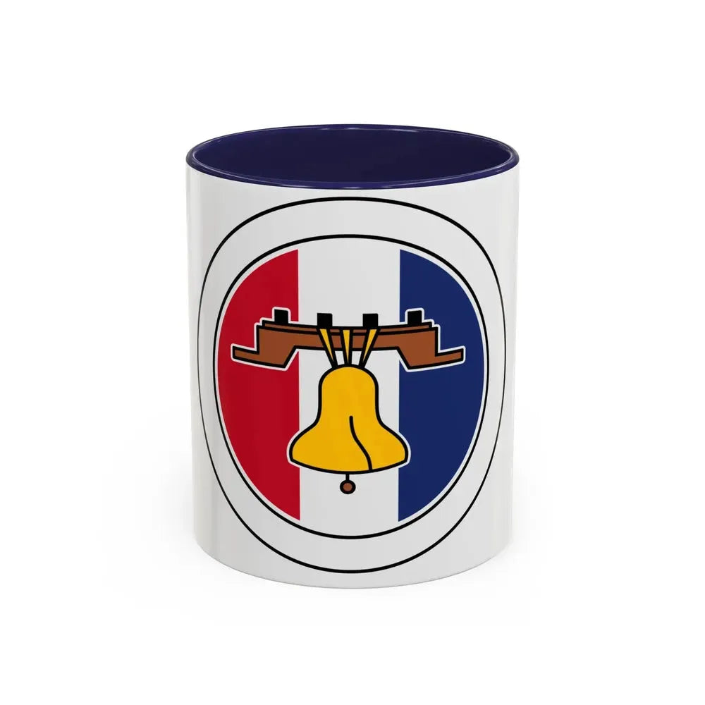 Citizenship in the Nation (Boy Scout Merit Badge) Accent Coffee Mug 11oz Navy - Go Mug Yourself