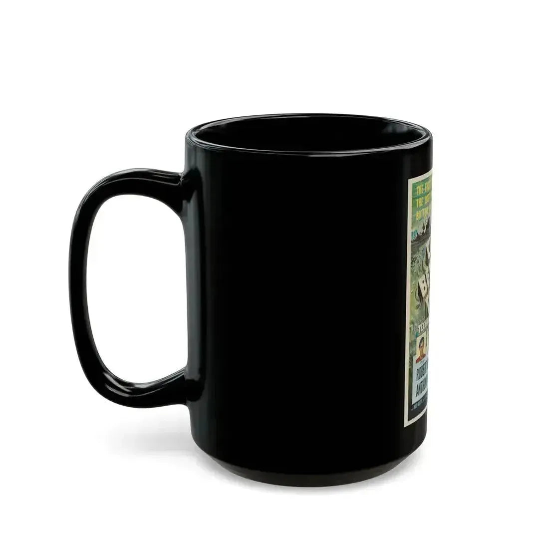 CITY BENEATH THE SEA 1953 Movie Poster - Black Coffee Mug - Go Mug Yourself