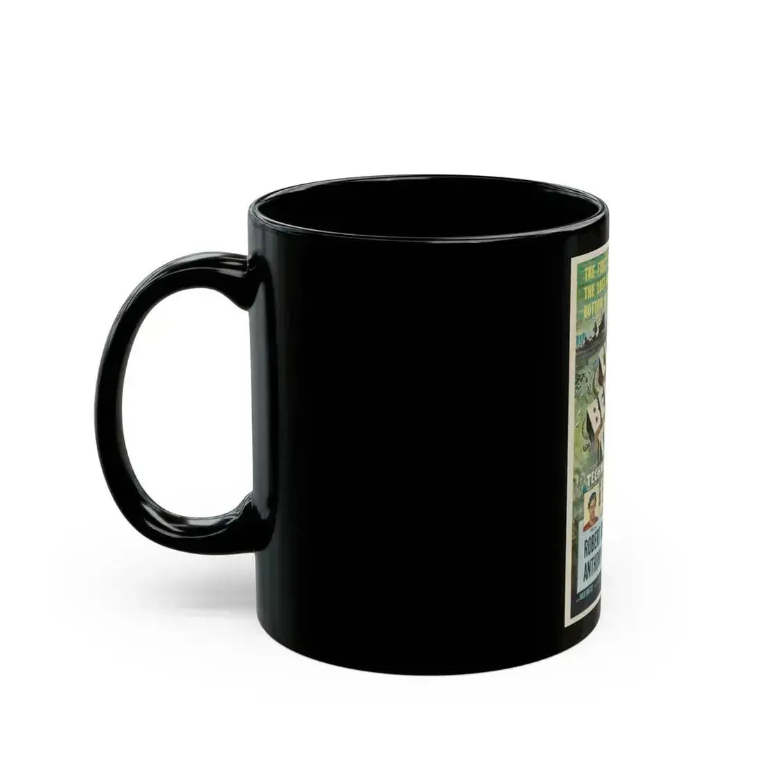 CITY BENEATH THE SEA 1953 Movie Poster - Black Coffee Mug - Go Mug Yourself