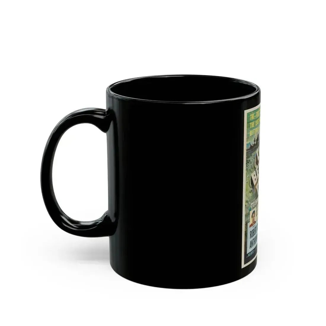CITY BENEATH THE SEA 1953 Movie Poster - Black Coffee Mug - Go Mug Yourself
