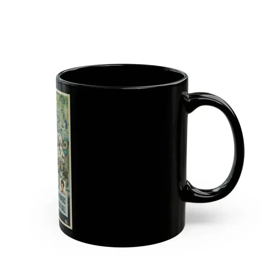CITY BENEATH THE SEA 1953 Movie Poster - Black Coffee Mug - Go Mug Yourself