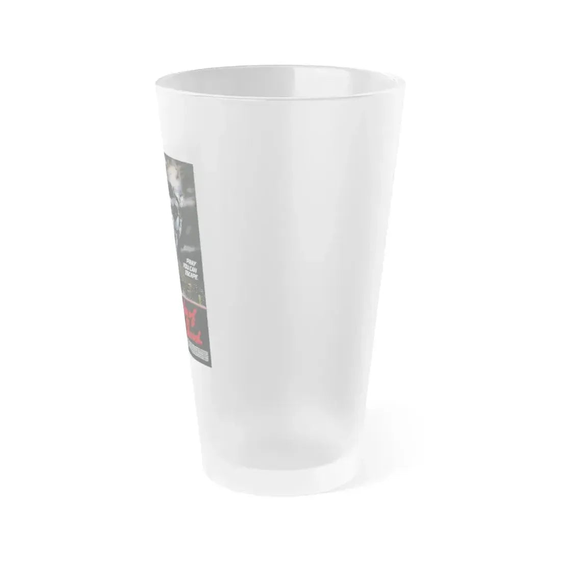CITY OF BLOOD 1987 Movie Poster - Frosted Pint Glass 16oz - Go Mug Yourself