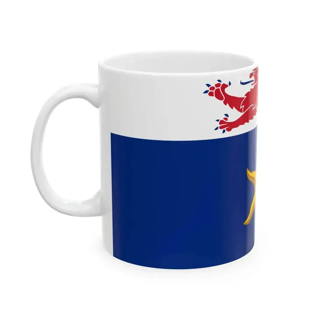 City of Hobart Flag (Australia) White Coffee Mug - Go Mug Yourself