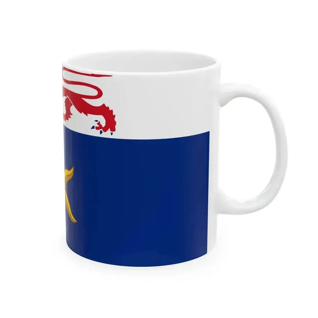City of Hobart Flag (Australia) White Coffee Mug - Go Mug Yourself