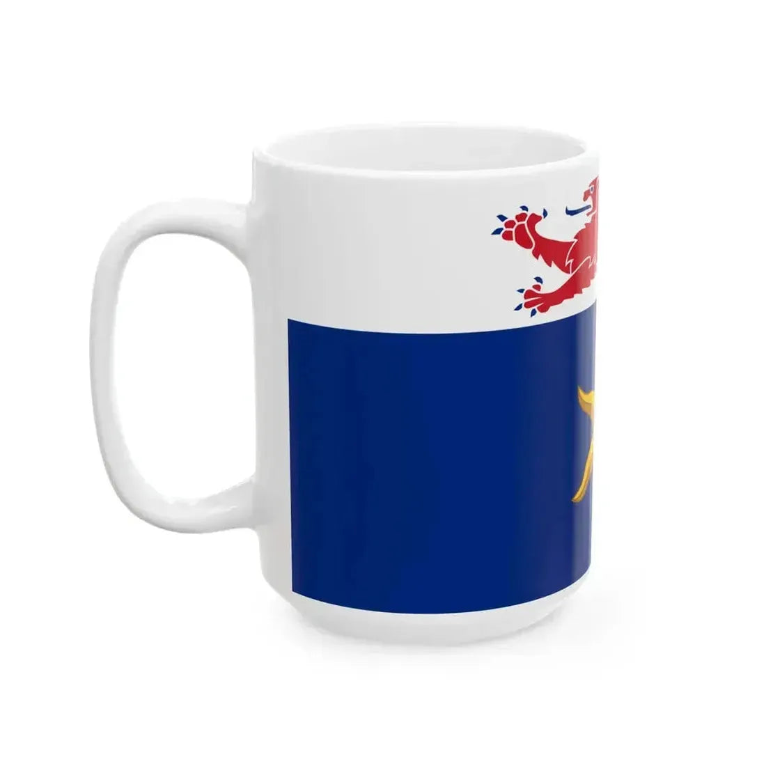 City of Hobart Flag (Australia) White Coffee Mug - Go Mug Yourself