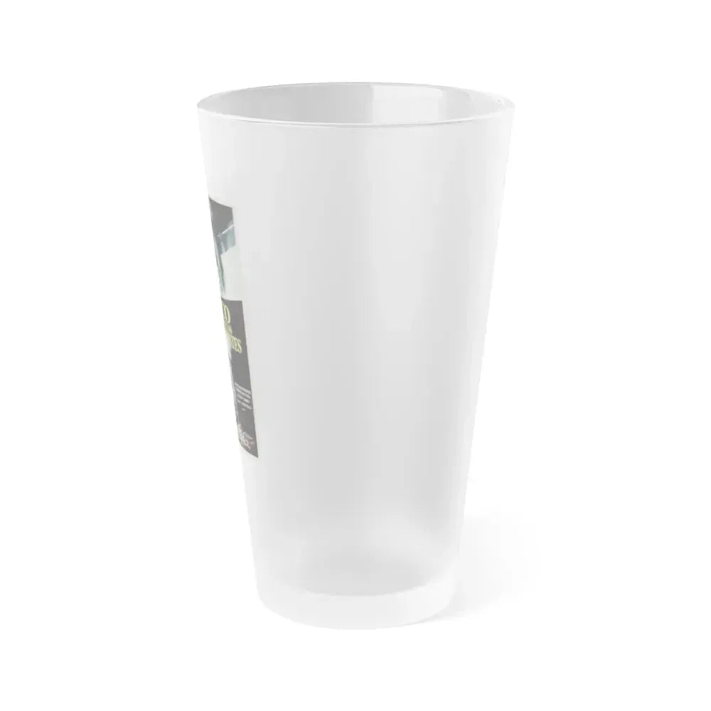 CITY OF THE LIVING DEAD (ARGENTINA) 1980 Movie Poster - Frosted Pint Glass 16oz - Go Mug Yourself