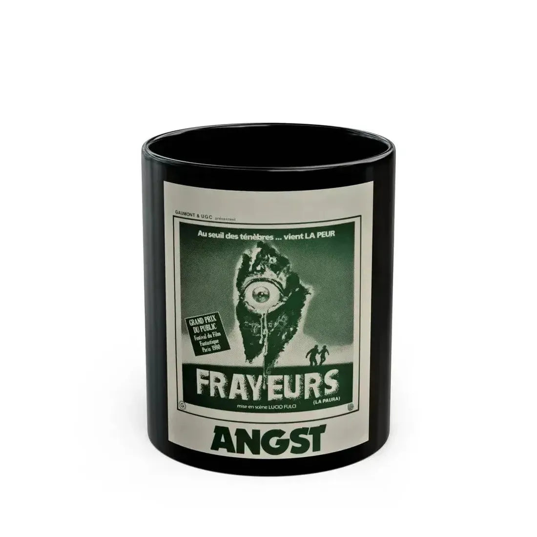 CITY OF THE LIVING DEAD (BELGIAN) 1980 Movie Poster - Black Coffee Mug 11oz - Go Mug Yourself