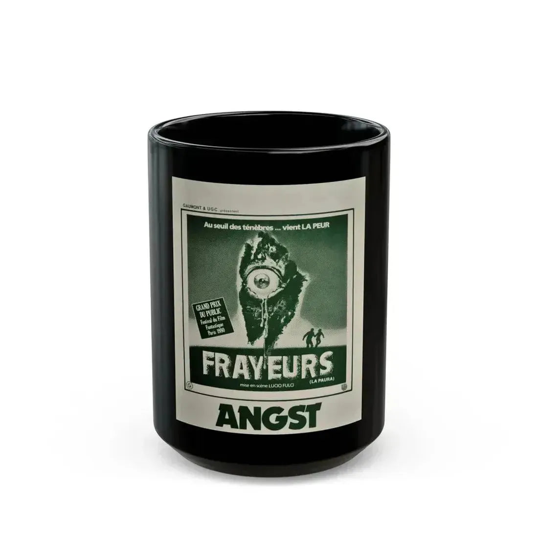 CITY OF THE LIVING DEAD (BELGIAN) 1980 Movie Poster - Black Coffee Mug 15oz - Go Mug Yourself