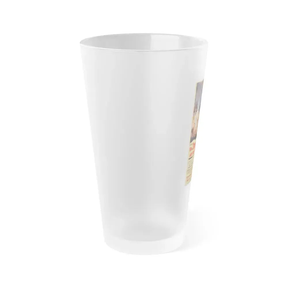 CITY OF THE LIVING DEAD (GREECE) 1980 Movie Poster - Frosted Pint Glass 16oz - Go Mug Yourself
