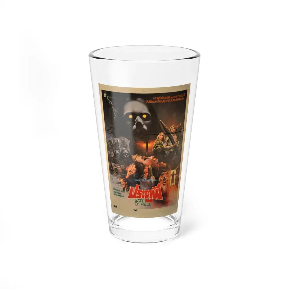 CITY OF THE LIVING DEAD (THAI 2) 1980 Movie Poster - Pint Glass 16oz 16oz - Go Mug Yourself