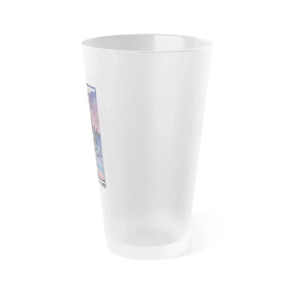 CITY OF THE WALKING DEAD (NIGHTMARE CITY) 1980 Movie Poster - Frosted Pint Glass 16oz - Go Mug Yourself