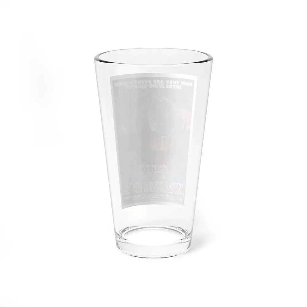 CITY OF THE WALKING DEAD (NIGHTMARE CITY) 1980 Movie Poster - Pint Glass 16oz - Go Mug Yourself