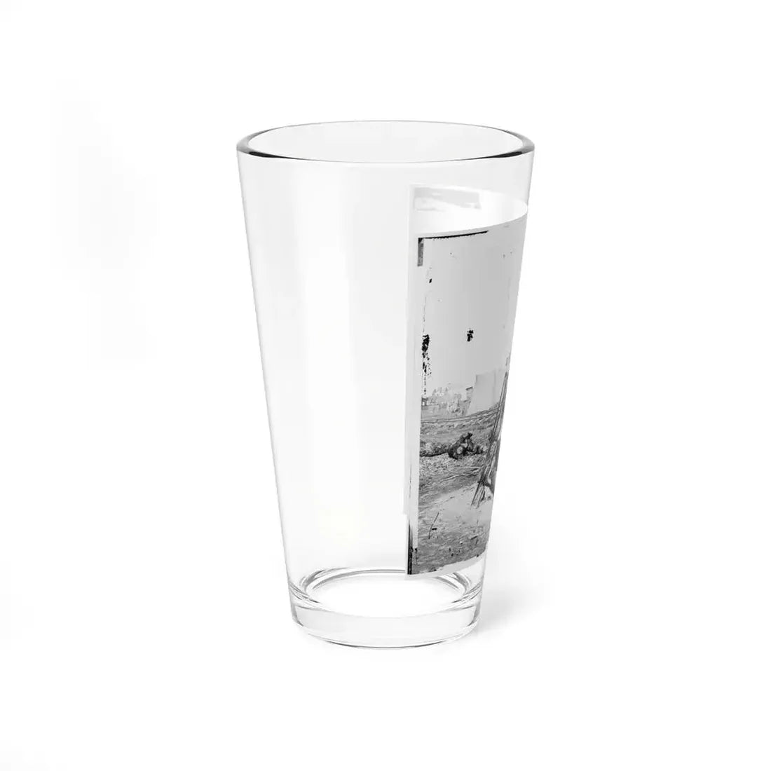 City Point, Va. African American Army Cook At Work (U.S. Civil War) Pint Glass 16oz - Go Mug Yourself