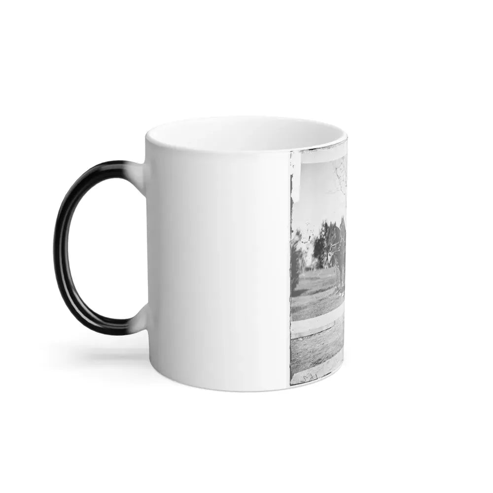 City Point, Virginia. Gen. Rufus Ingalls in Buggy With Colored Boy (U.S. Civil War) Color Changing Coffee Mug 11oz - Go Mug Yourself