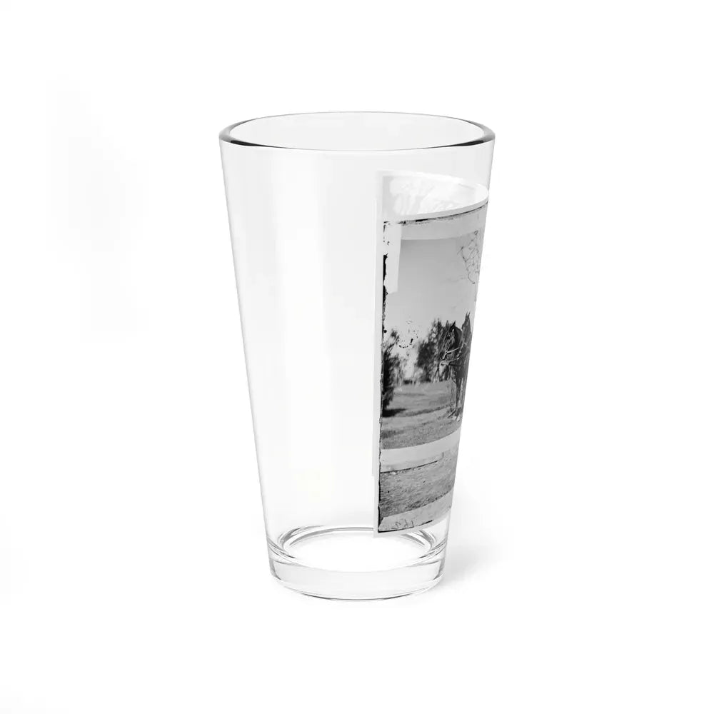 City Point, Virginia. Gen. Rufus Ingalls In Buggy With Colored Boy (U.S. Civil War) Pint Glass 16oz - Go Mug Yourself