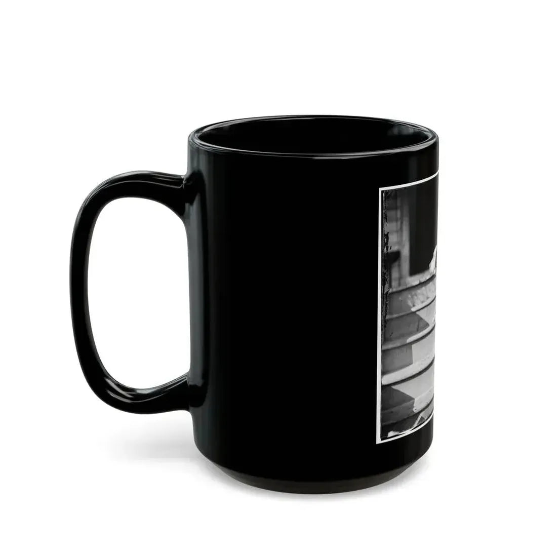 City Point, Virginia. General Rufus Ingall's Coach Dog (U.S. Civil War) Black Coffee Mug - Go Mug Yourself
