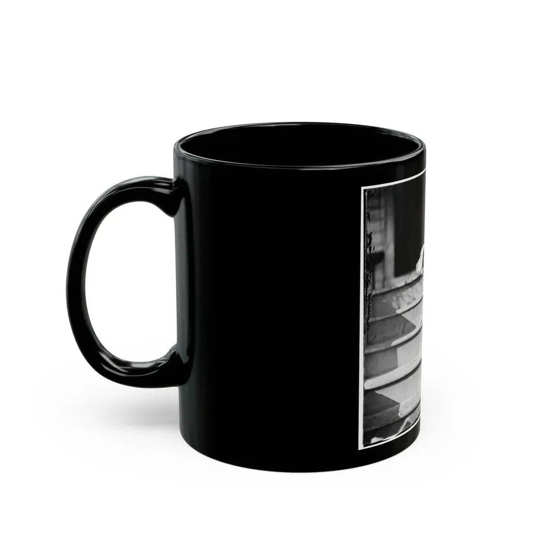 City Point, Virginia. General Rufus Ingall's Coach Dog (U.S. Civil War) Black Coffee Mug - Go Mug Yourself