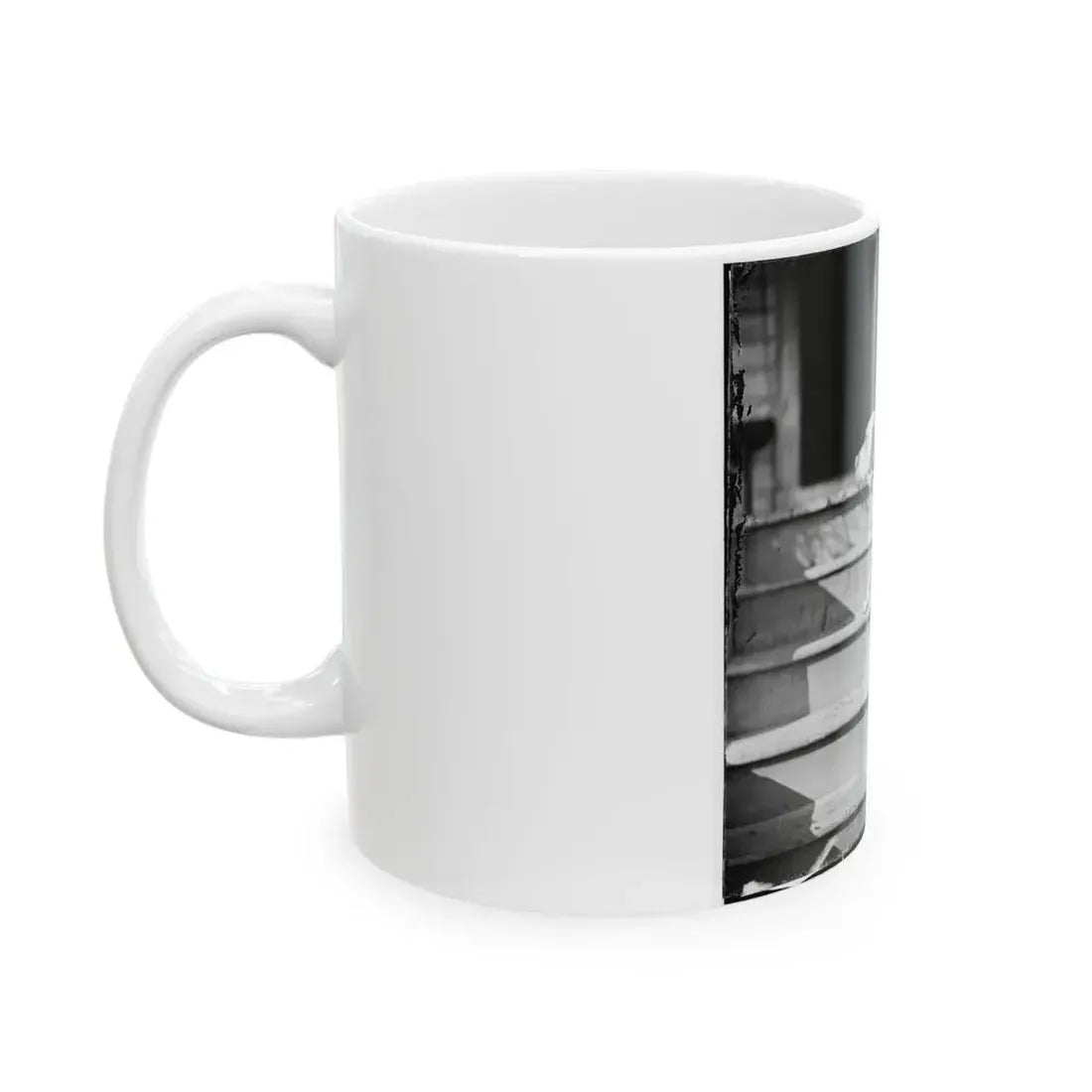 City Point, Virginia. General Rufus Ingall's Coach Dog (U.S. Civil War) White Coffee Mug - Go Mug Yourself