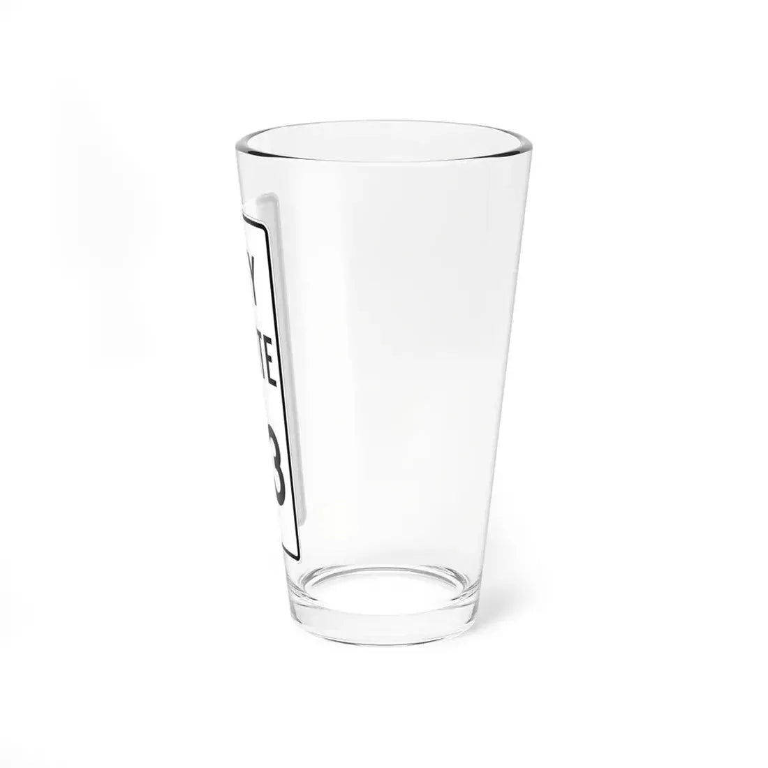 City Route 53 Fremont Ohio (Ohio) (Road Sign) Pint Glss 16oz - Go Mug Yourself