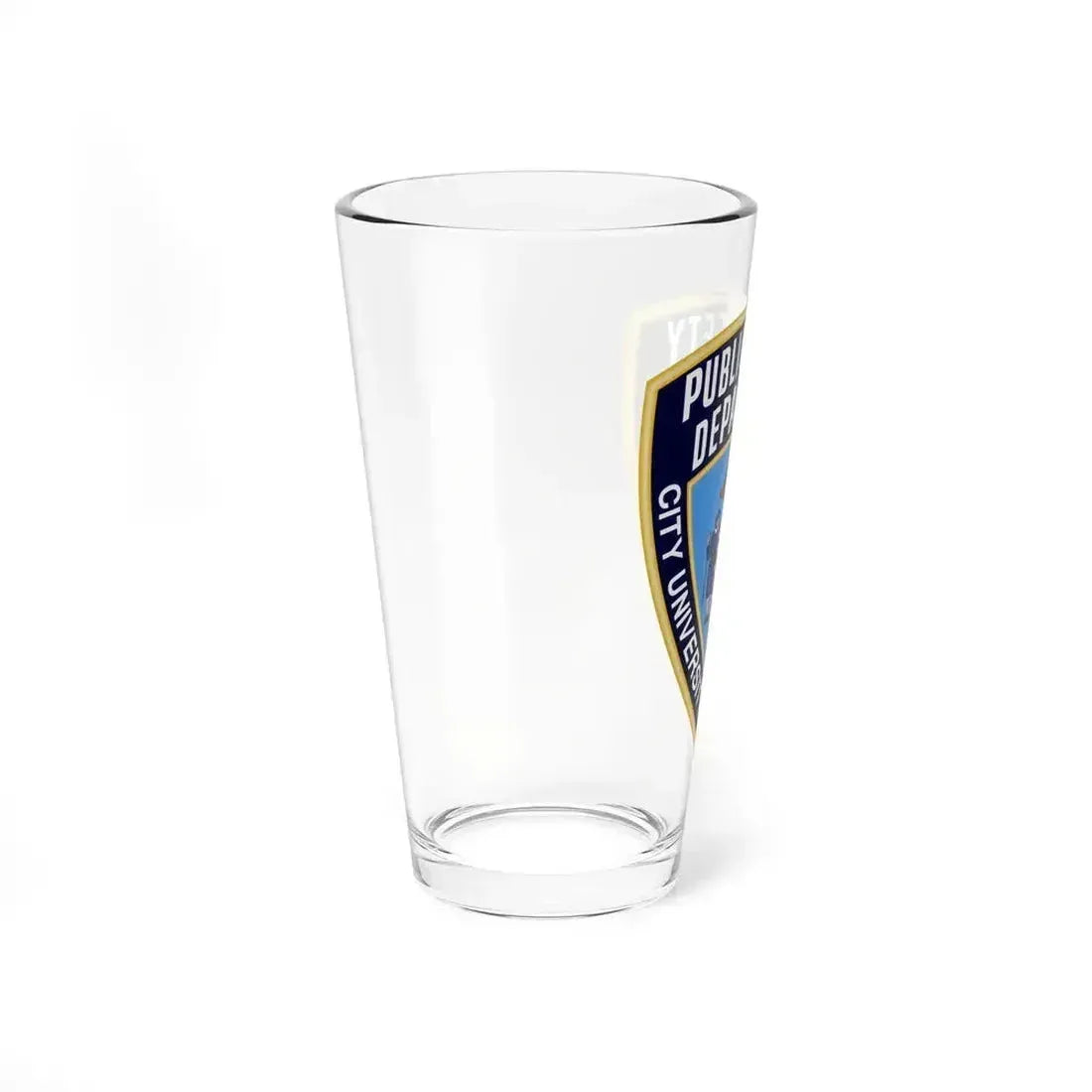 City University of New York Public Safety Dept - Pint Glass 16oz - Go Mug Yourself