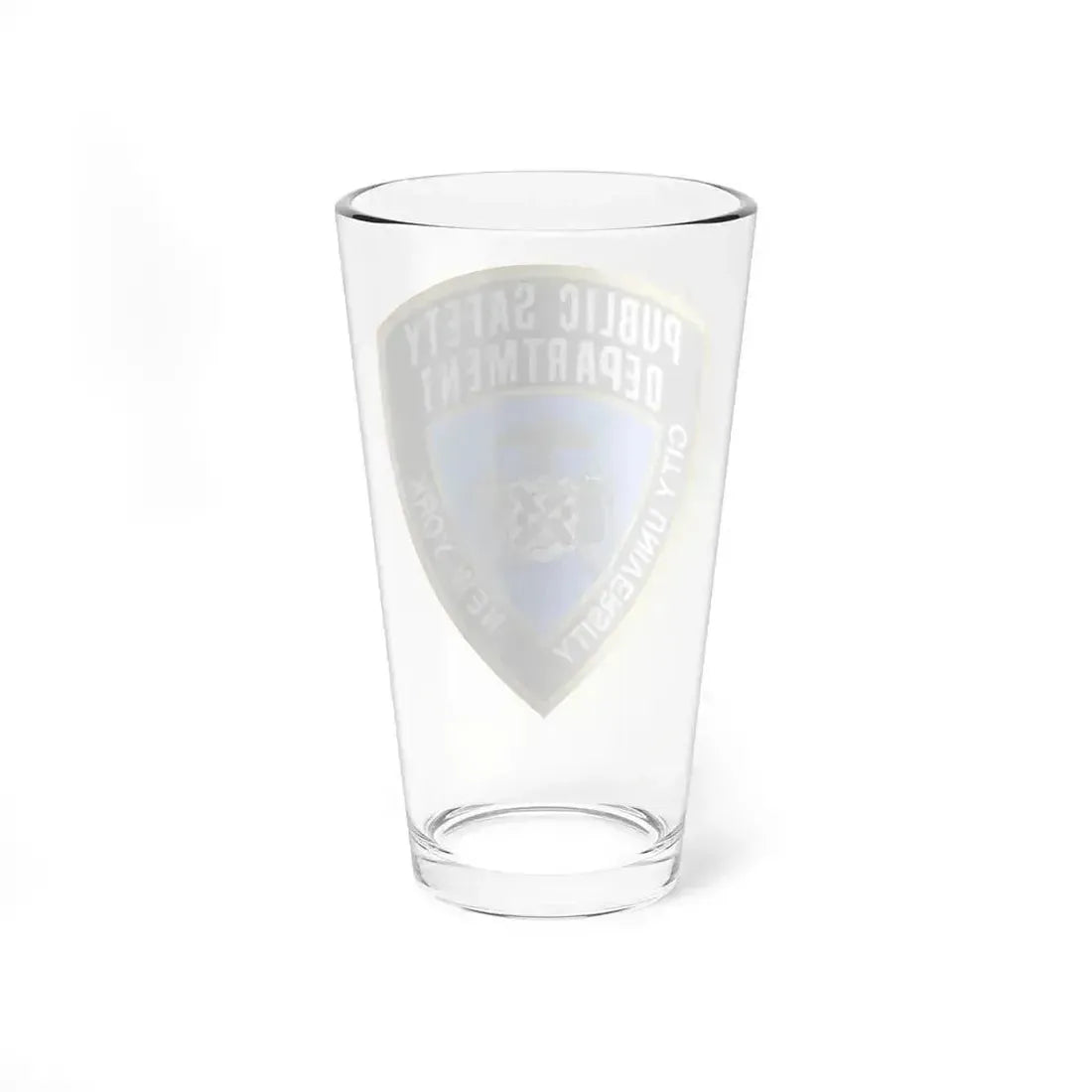 City University of New York Public Safety Dept - Pint Glass 16oz - Go Mug Yourself