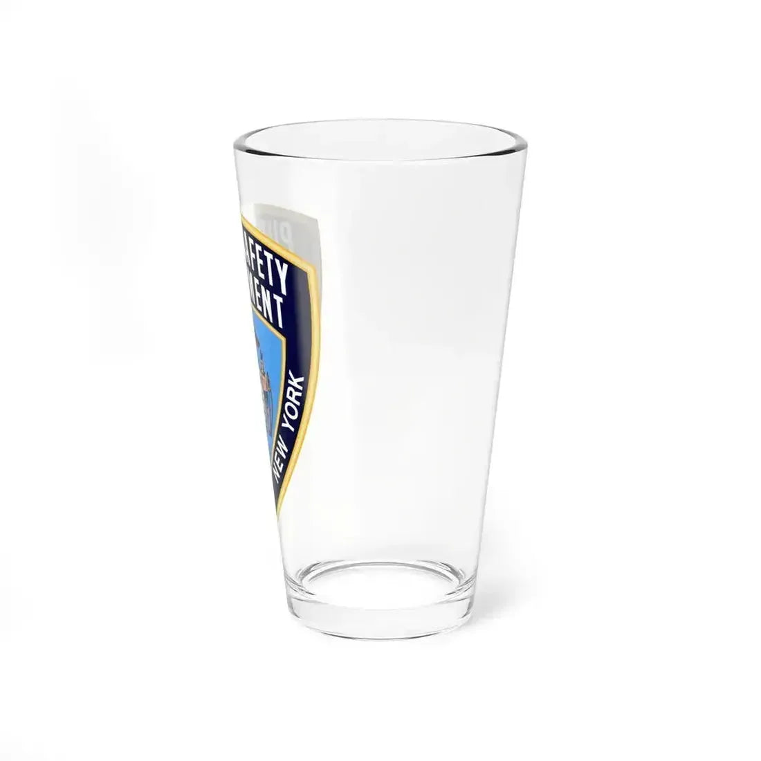 City University of New York Public Safety Dept - Pint Glass 16oz - Go Mug Yourself