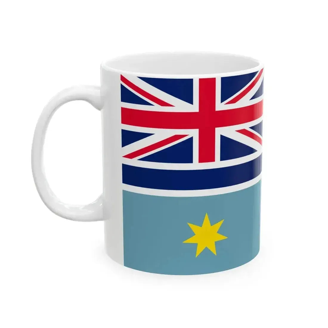 Civil Air Ensign of Australia 1935-1948 (Australia) White Coffee Mug - Go Mug Yourself