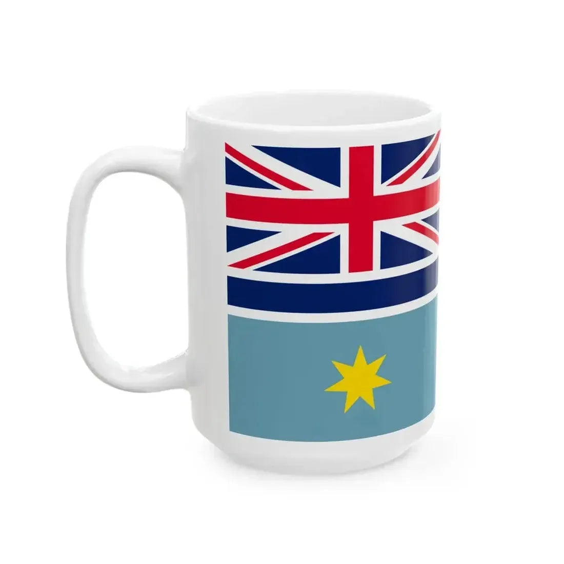 Civil Air Ensign of Australia 1935-1948 (Australia) White Coffee Mug - Go Mug Yourself