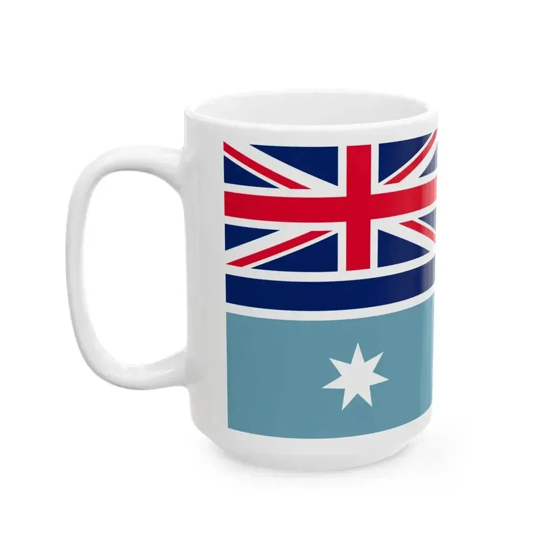 Civil Air Ensign of Australia (Australia) White Coffee Mug - Go Mug Yourself