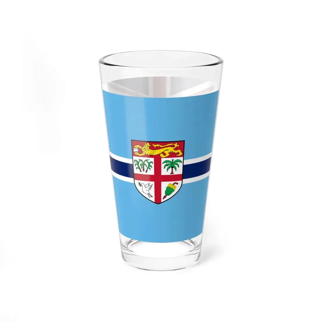 Civil Air Ensign of Fiji (Fiji) Pint Glass 16oz - Go Mug Yourself