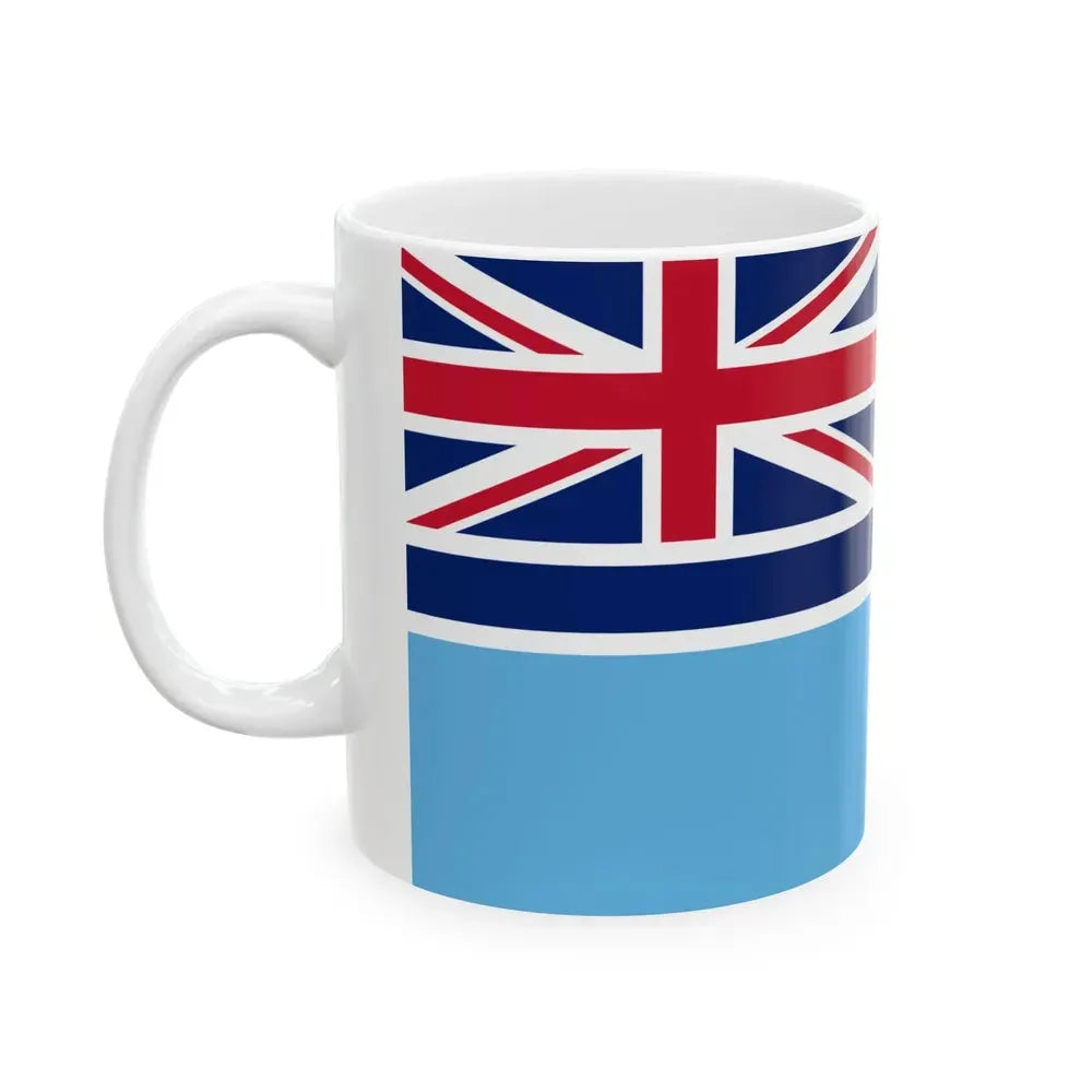 Civil Air Ensign of Fiji (Fiji) White Coffee Mug - Go Mug Yourself