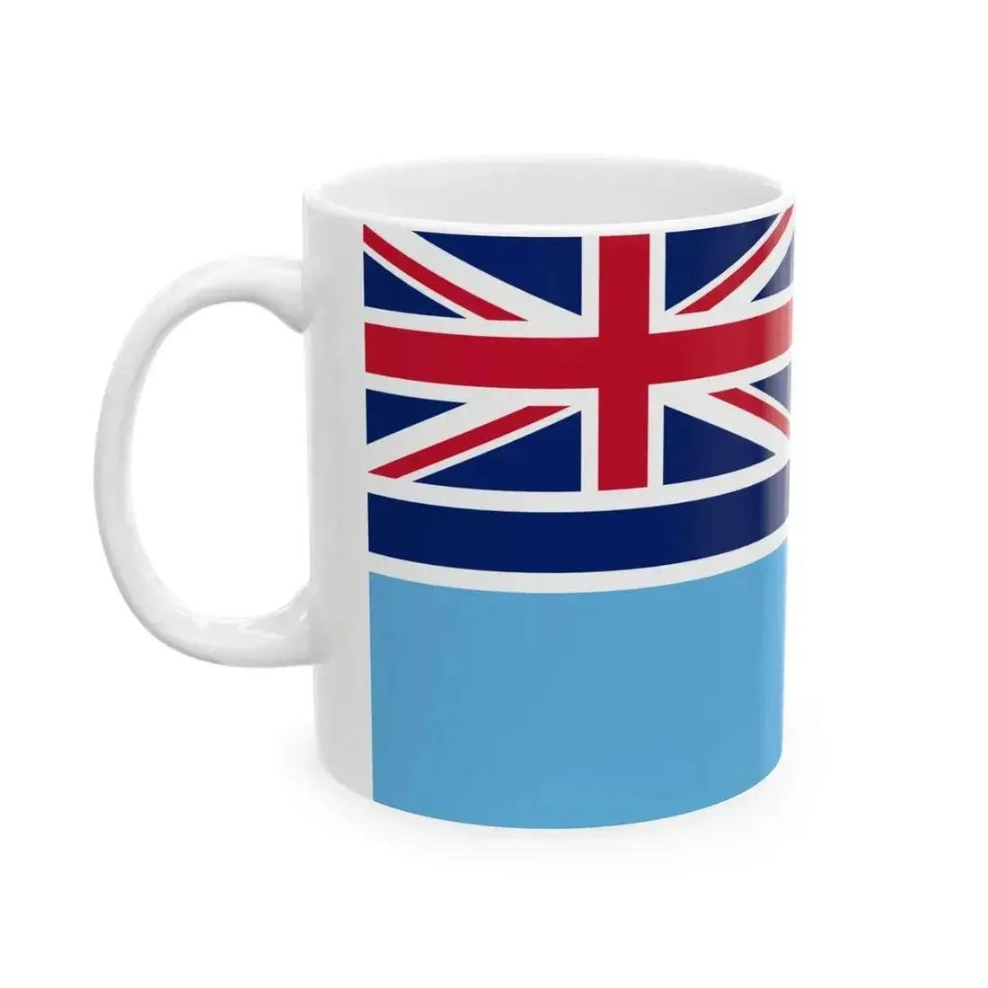 Civil Air Ensign of Fiji (Fiji) White Coffee Mug - Go Mug Yourself