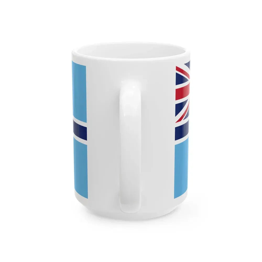 Civil Air Ensign of Fiji (Fiji) White Coffee Mug - Go Mug Yourself