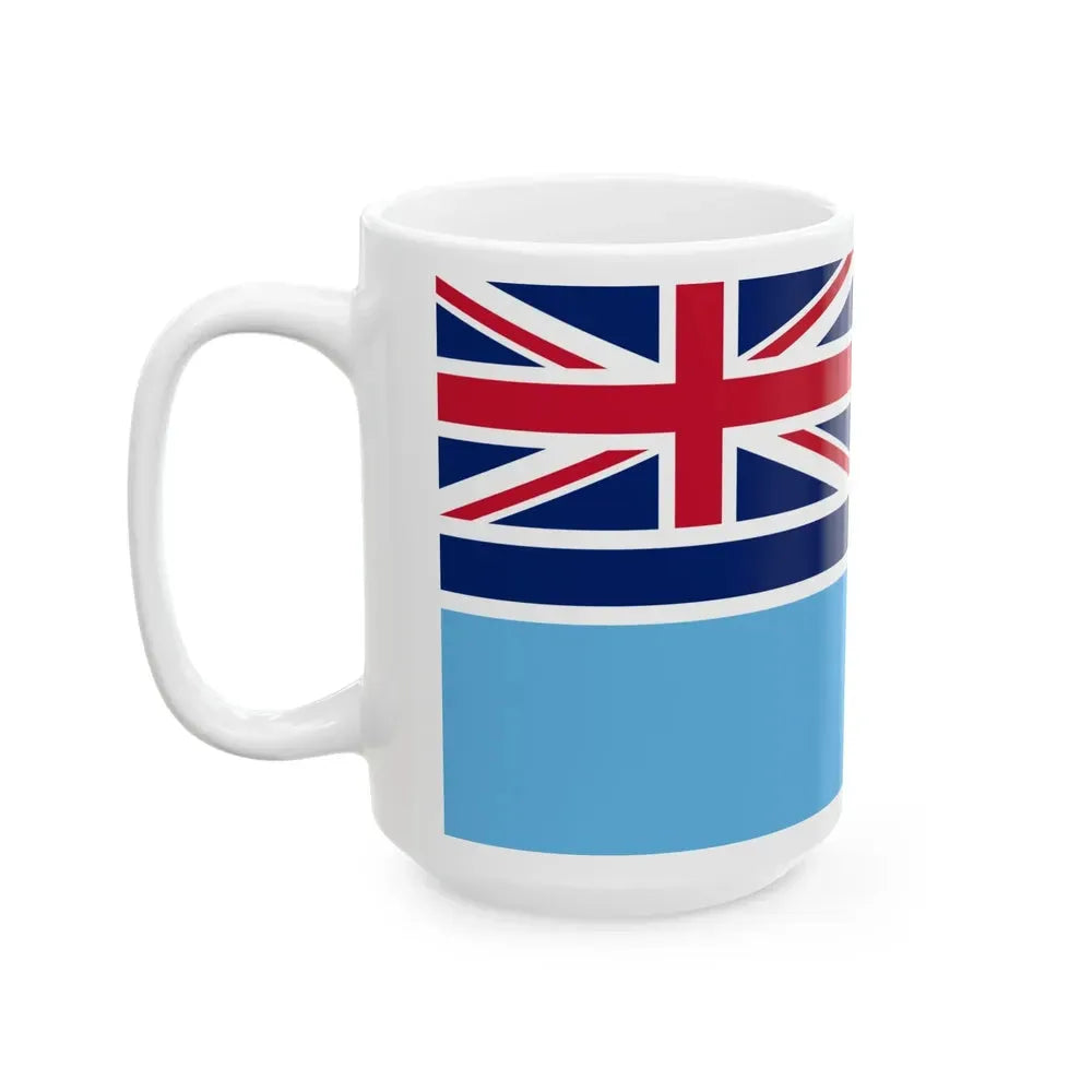 Civil Air Ensign of Fiji (Fiji) White Coffee Mug - Go Mug Yourself
