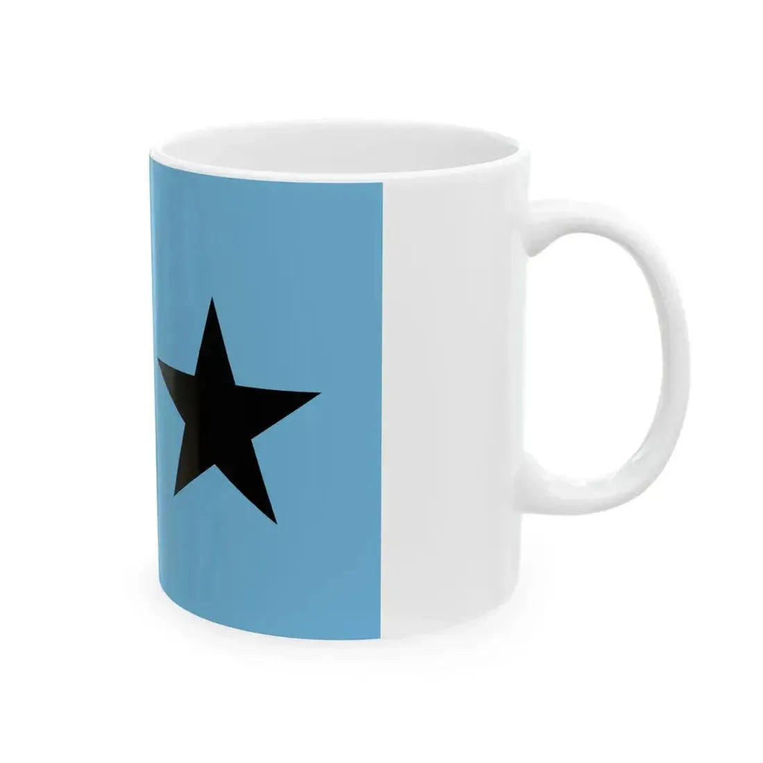 Civil Air Ensign of Ghana 1964-1966 (Ghana) White Coffee Mug - Go Mug Yourself
