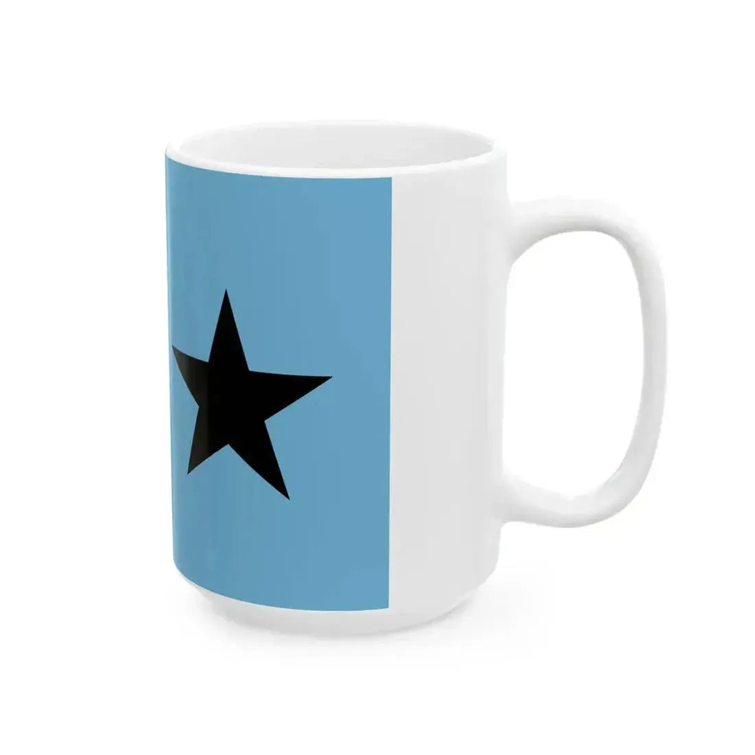 Civil Air Ensign of Ghana (Ghana) White Coffee Mug - Go Mug Yourself