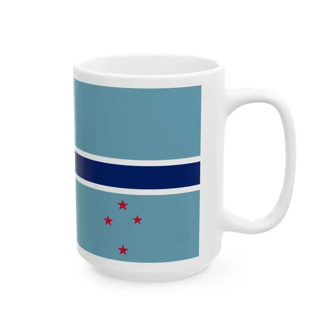 Civil Air Ensign of New Zealand (New Zealand) White Coffee Mug - Go Mug Yourself