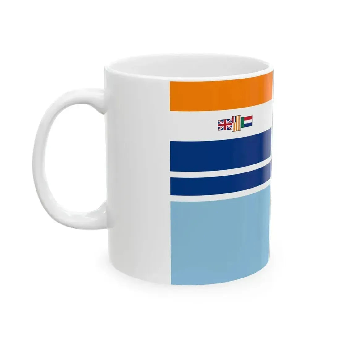 Civil Air Ensign of South Africa obsolete (South Africa) White Coffee Mug - Go Mug Yourself