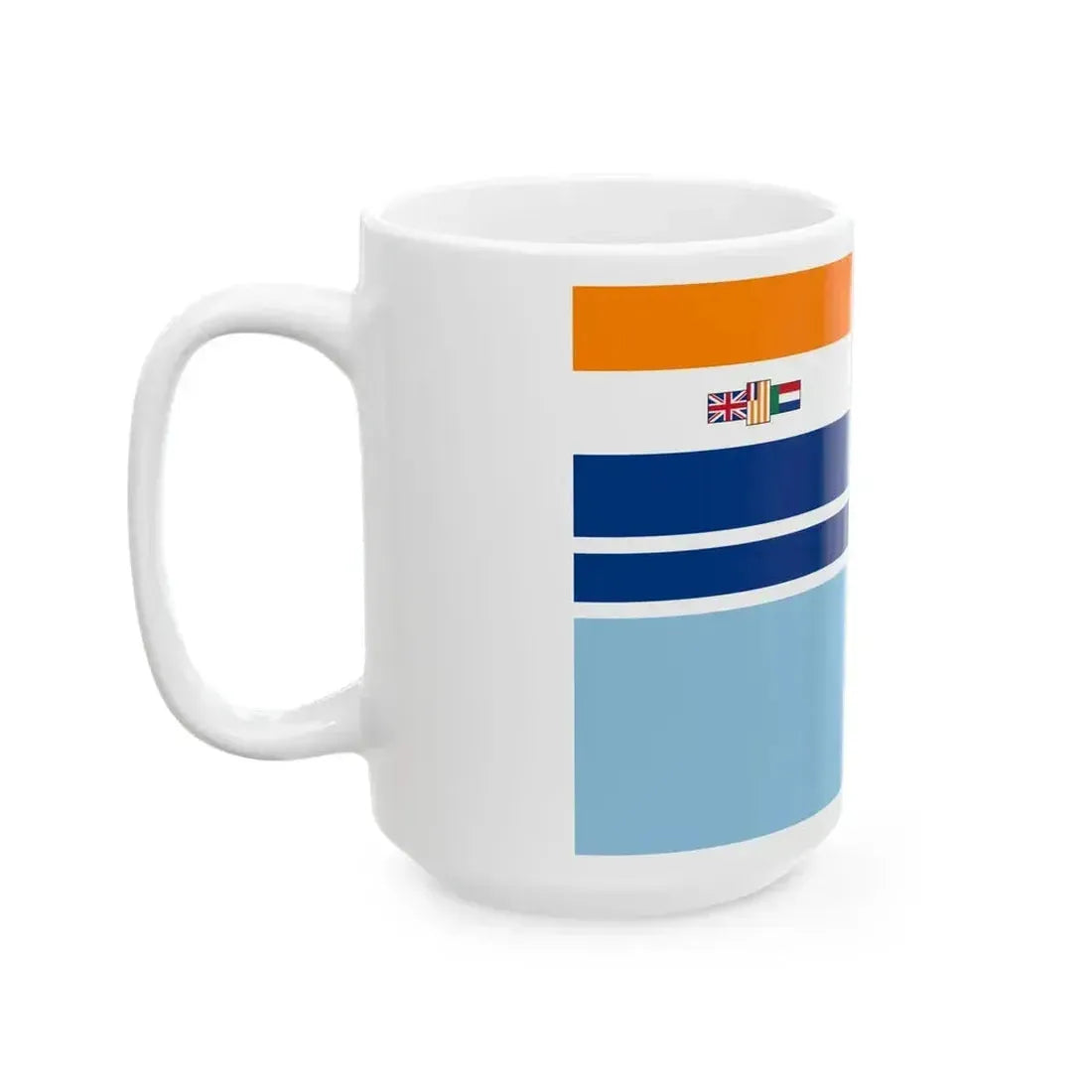 Civil Air Ensign of South Africa obsolete (South Africa) White Coffee Mug - Go Mug Yourself