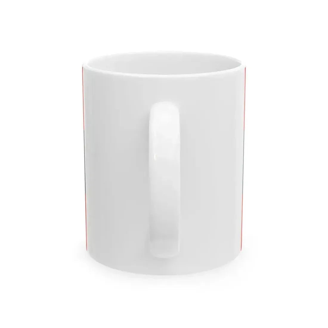 Civil Ensign of Albania 3-2 (Albania) White Coffee Mug - Go Mug Yourself