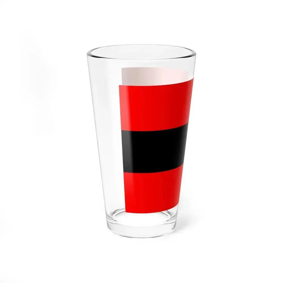 Civil Ensign of Albania (Albania) Pint Glass 16oz - Go Mug Yourself