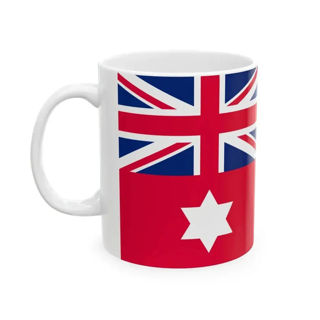 Civil Ensign of Australia 1903-1908 (Australia) White Coffee Mug - Go Mug Yourself