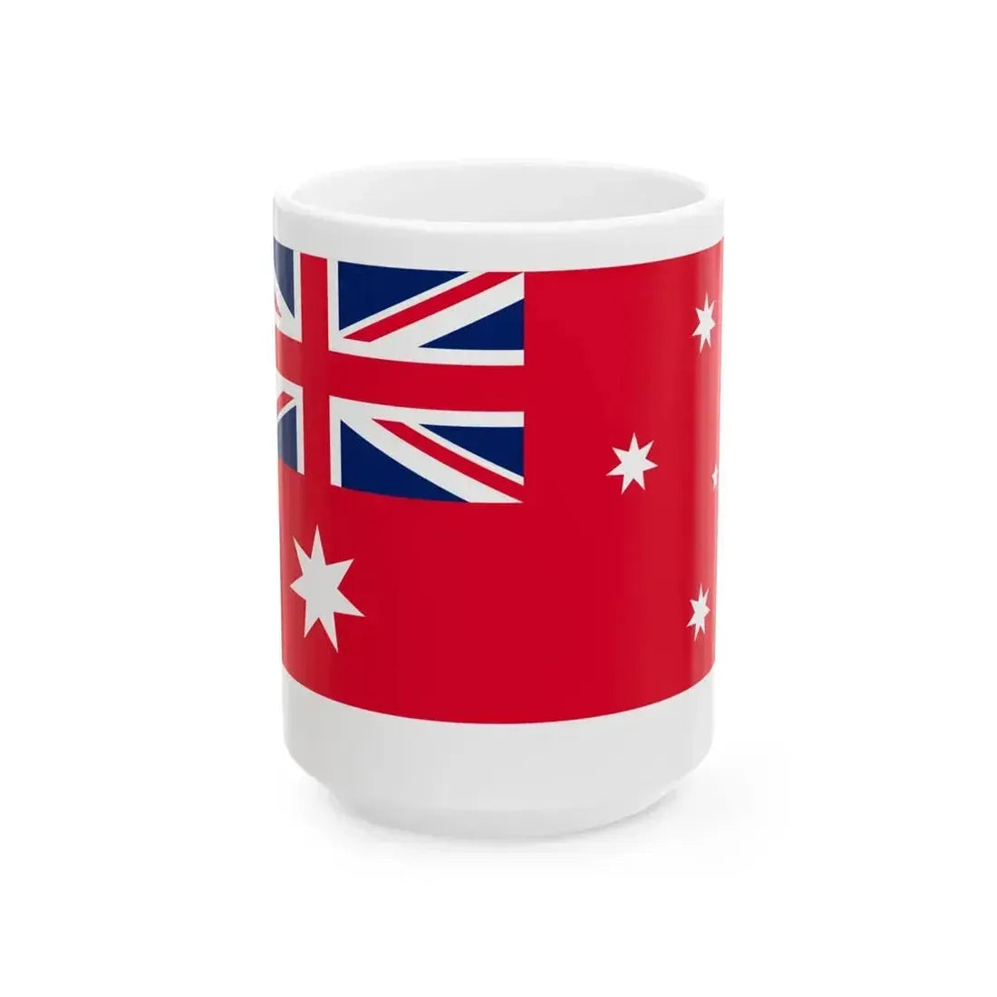 Civil Ensign of Australia Flag Act 1953 (Australia) White Coffee Mug 15oz - Go Mug Yourself