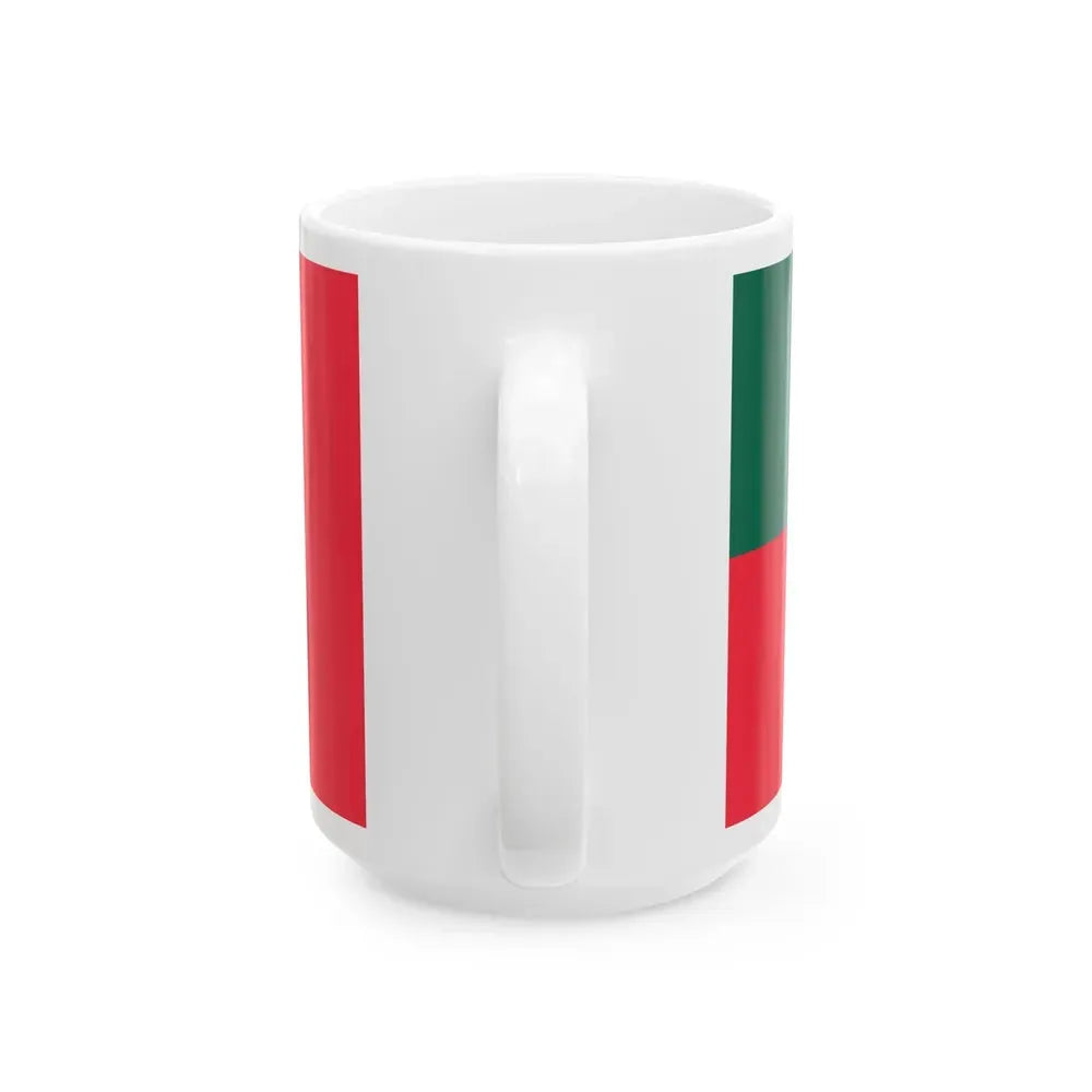 Civil Ensign of Bangladesh (Bangladesh) White Coffee Mug - Go Mug Yourself